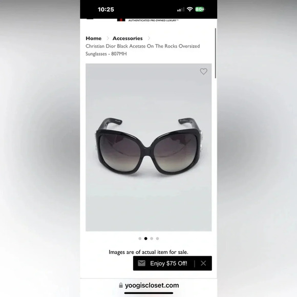 Dior on rocks glassesses - Picture 16 of 16